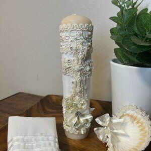 Velas de bautizo set/ Candle set